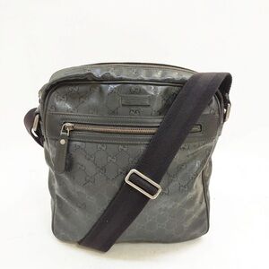 EUC Unisex Gucci Imprime Monogram Crossbody Messenger Bag -  Black